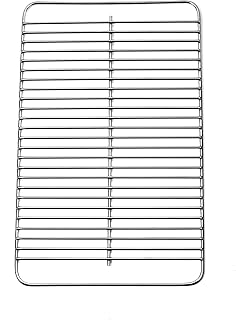 Broilmann 80631 Stainless Steel Cooking Grate for Weber Go-Anywhere, Fits Charcoal and Gas Go-Anywhere Grills, Replacement for Weber 70211 & 3634, 16" x 10"