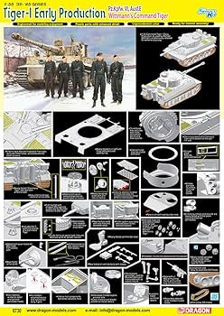 Amazon | ドラゴン 1/35 第二次世界大戦 ドイツ軍 ティーガーI