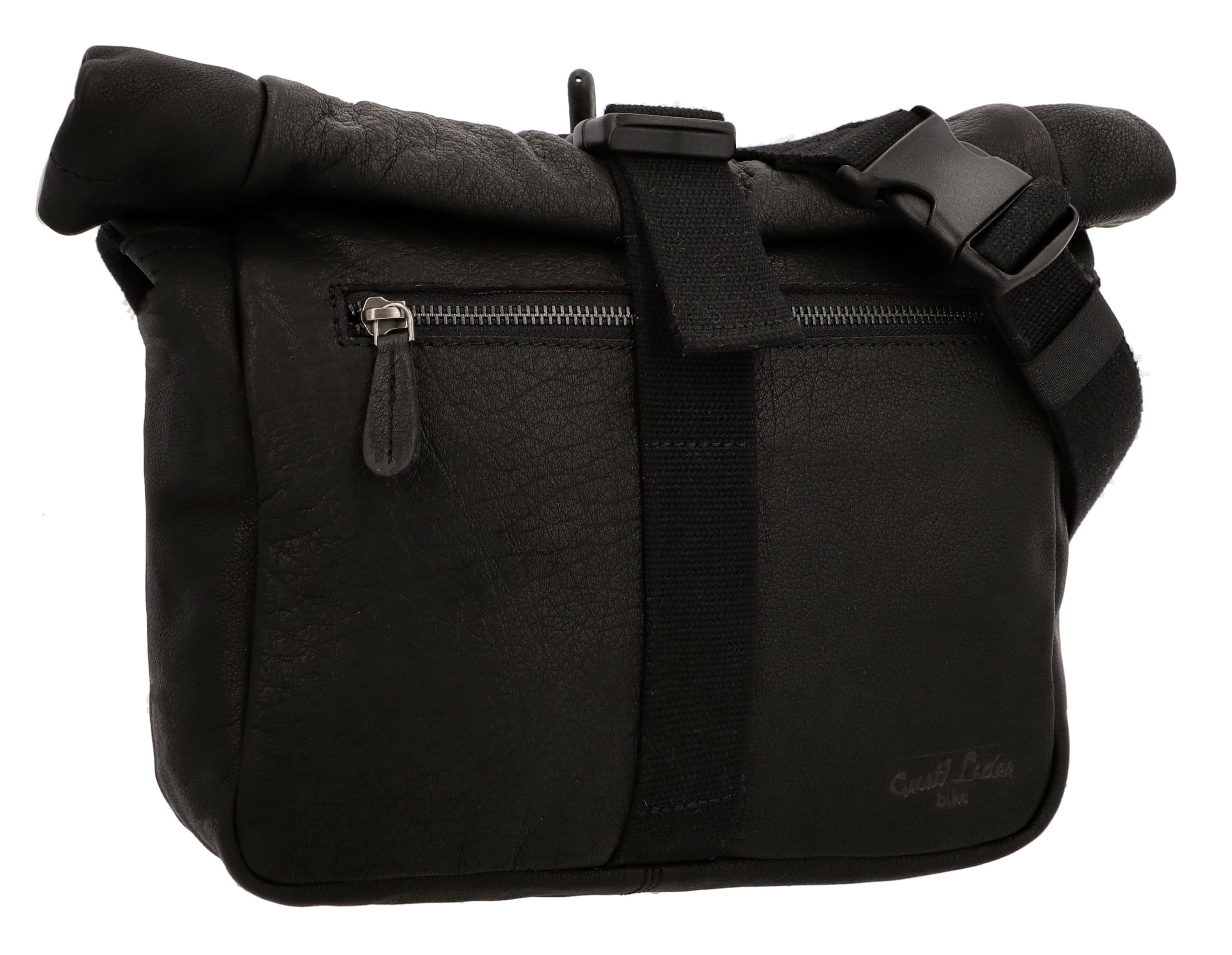 Gusti Luis Bandolera Bolso de piel Negro Cuero, Negro