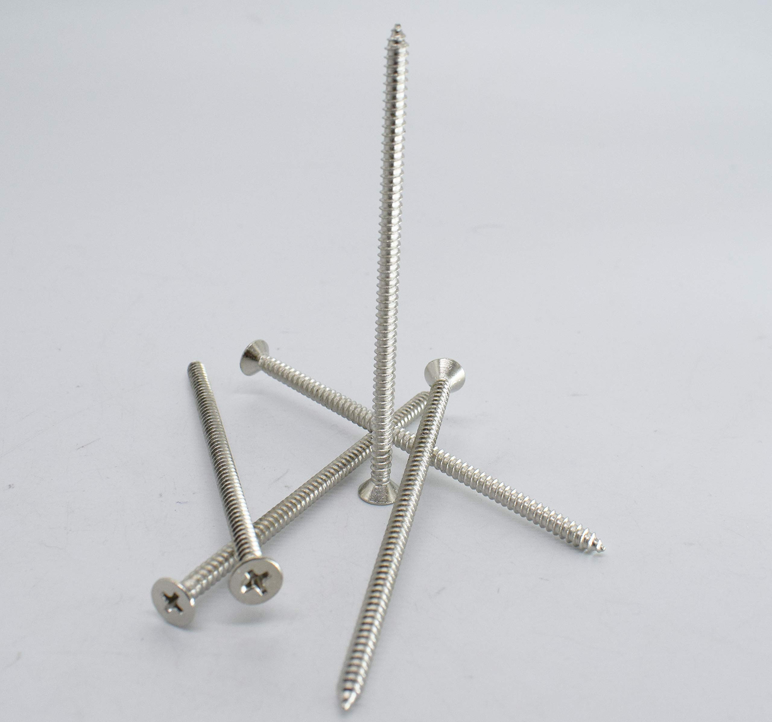 RAB Screw (PHP) Pan Head Phillips Screws Dry Wall Screws for Fixing Wood, Plywood, Plasterboards (CODE:- PHP, Size- 100mm x 10mm (4"inch, 1 Packet of 100 PCS Screw ) (B08LZLRV1V) Amazon Price History, Amazon Price Tracker