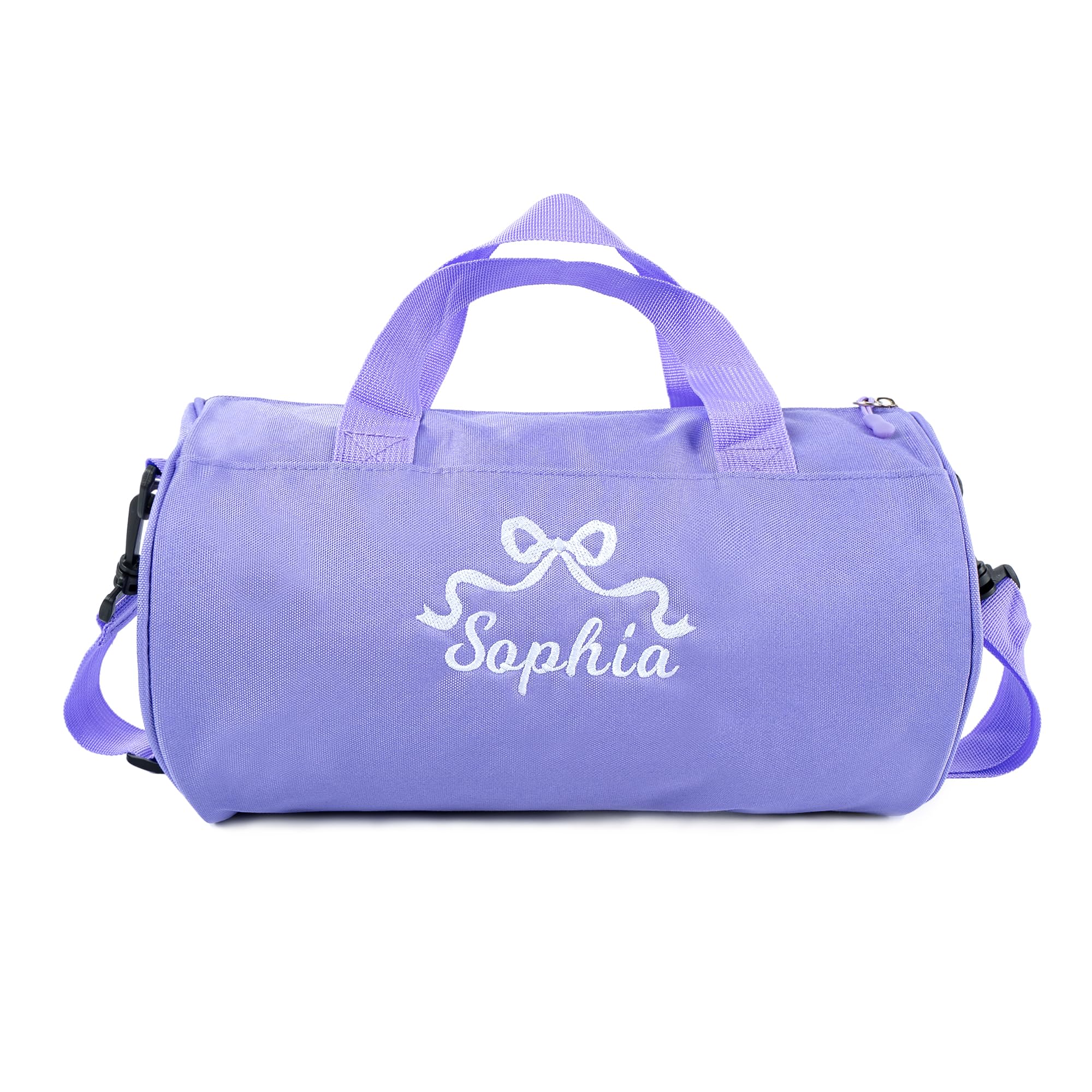 MT WORLD Toddler Dance Bag for Girls Personalized Small Girls Duffle Bag with Name Waterproof Monogram Ballet Dancer Bag Ballerina Duffle Bag for Baby