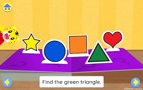 Shimajiro's English Words: Numbers, Shapes & Colors - App