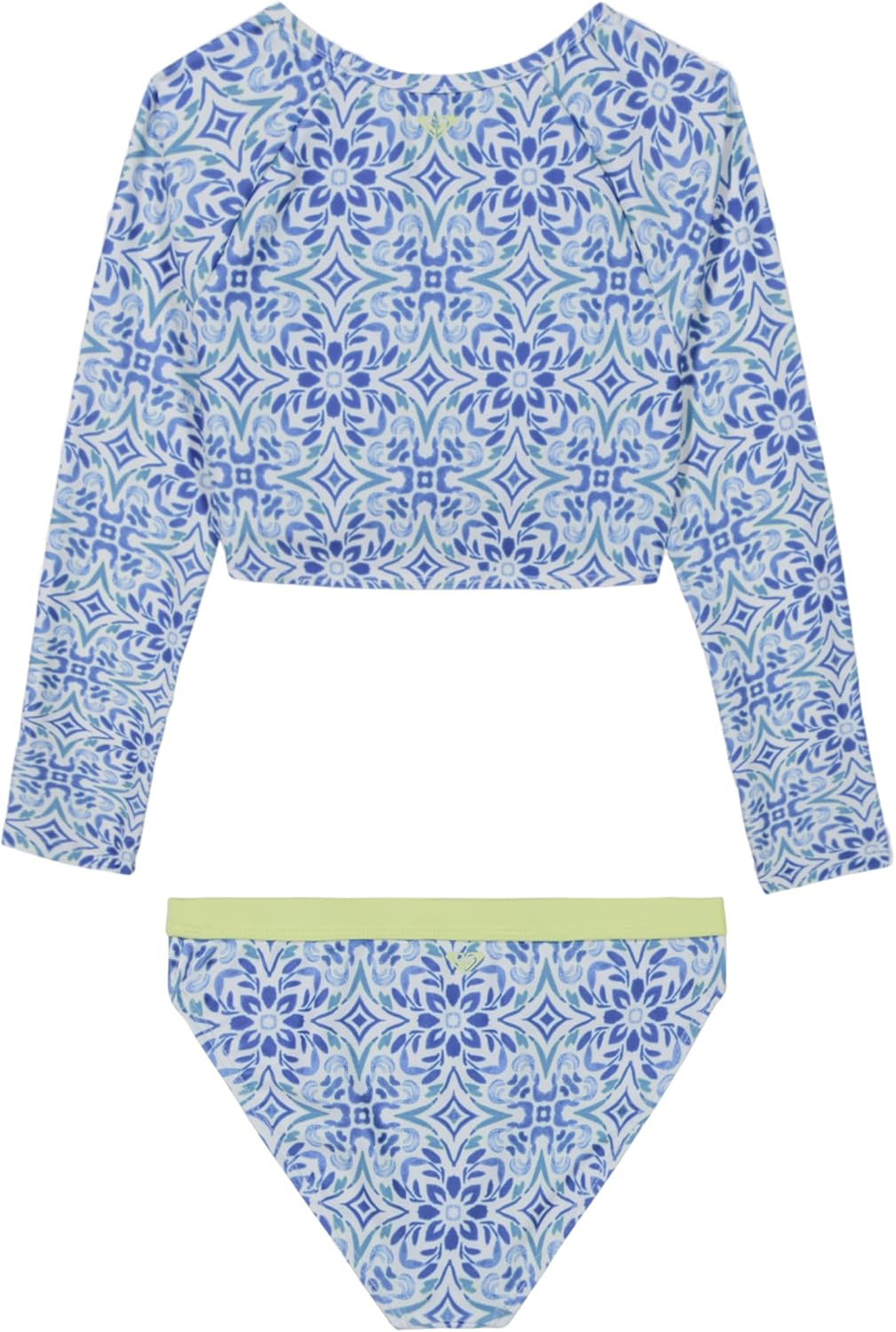 Roxy Girls' Two-Piece Bikini Swimsuit Set, UPF 50+ Sun Protection, Quick-Dry... - Picture 18 of 44