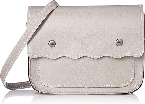 Amazon キンシュウ レディース ミニ小さめ可愛いポシェット ショルダーバッグ カバン Bag049 グレー ショルダーバッグ