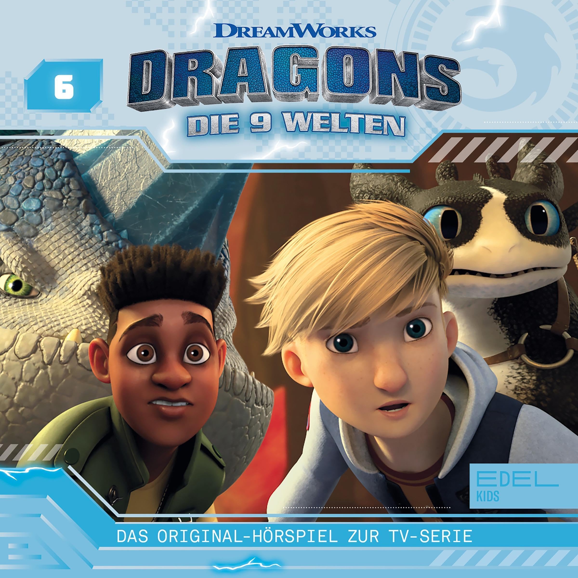 Cover art for Die Spinnendrachen / Die Spur der Blitze 1+2. Das Original-Hörspiel zur TV-Serie