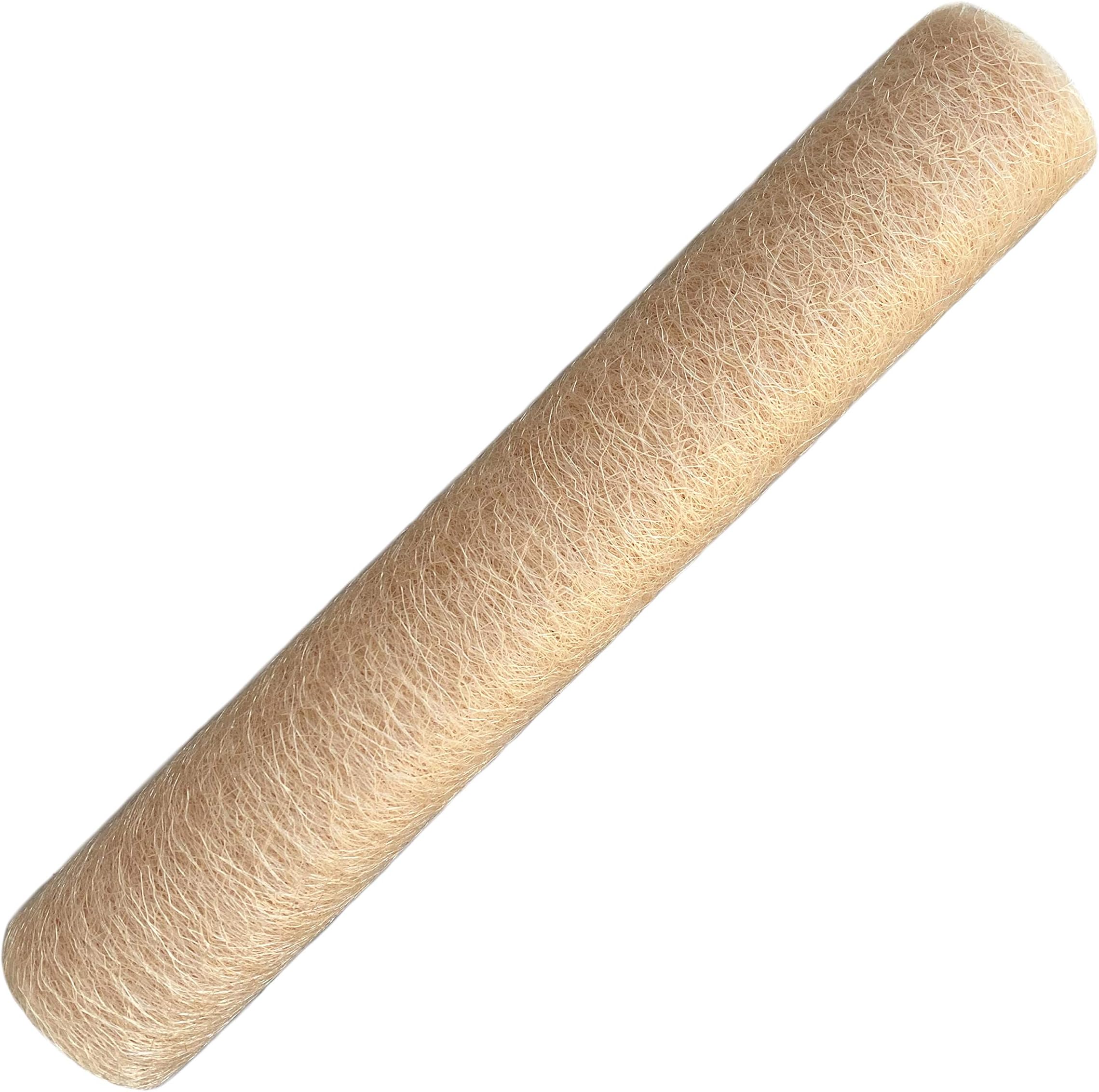 Decorative Fabric Roll 9Metres x 30 cm Table Runner, Table Runner, Decorative Net, Fabric Mesh, Available in a Range of Colours cream