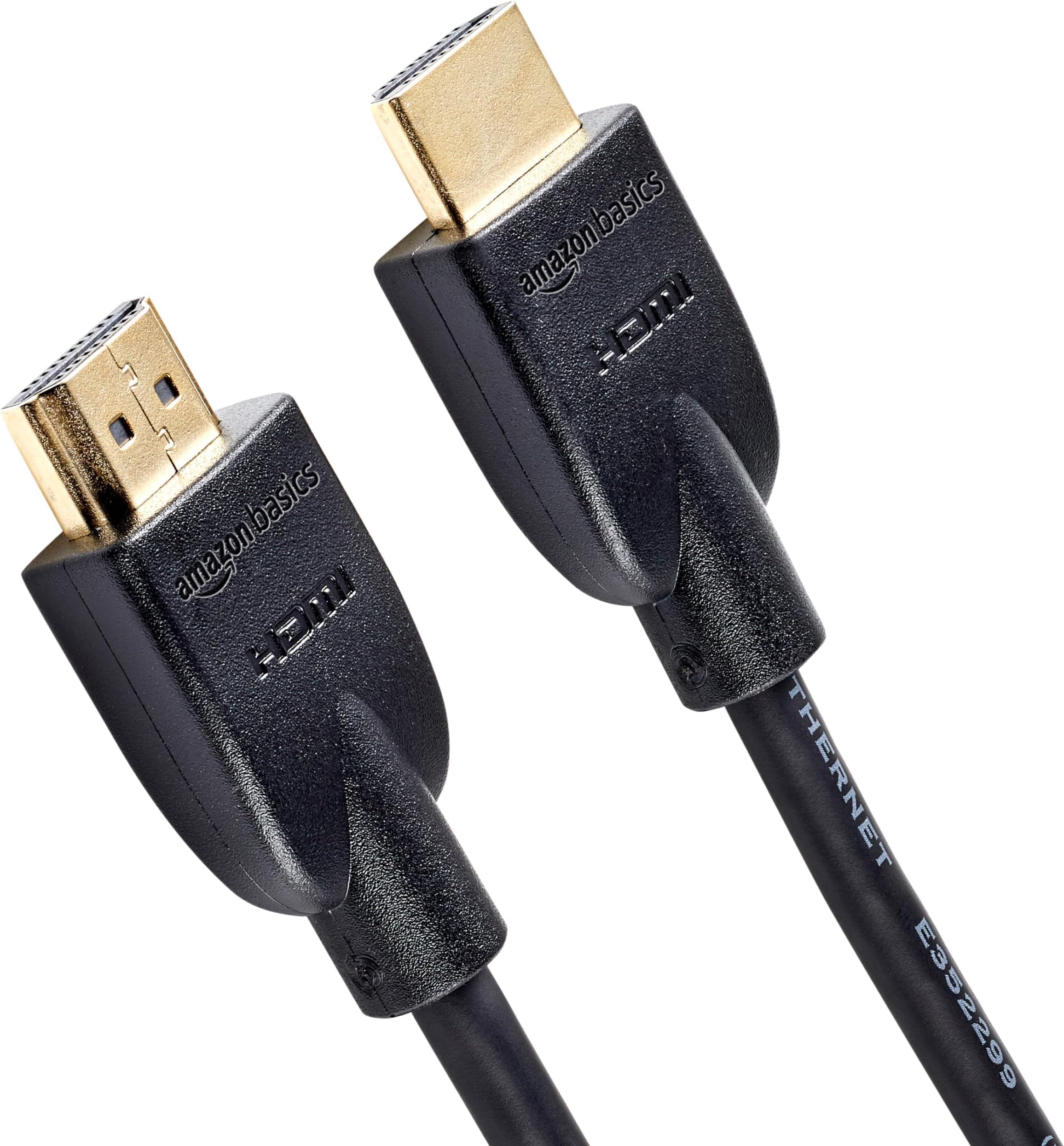 – Amazon Basics High-Speed HDMI Cable (18Gbps, 4K/60Hz) - 3 Foot (1M), Black, Gaming Consoles, Television, Personal Computer, Xbox, Projector