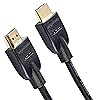 Amazon Basics High-Speed 4K Ultra HD HDMI 2.0 Cable/Cord, 3ft / 0.9m, 18 Gbps, 60 Hz, 2160p, 48 bit, Male-to-Male, Ethernet Ready, 3D, Black