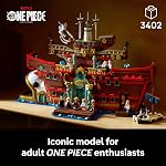LEGO ONE Piece The Baratie Floating Restaurant Building Set for Adults - Collectible Building Blocks for Anime Fans, 18+ - Arts and Crafts DIY Kit W/10 Minifigures - Gift Idea for Birthdays - 75640
