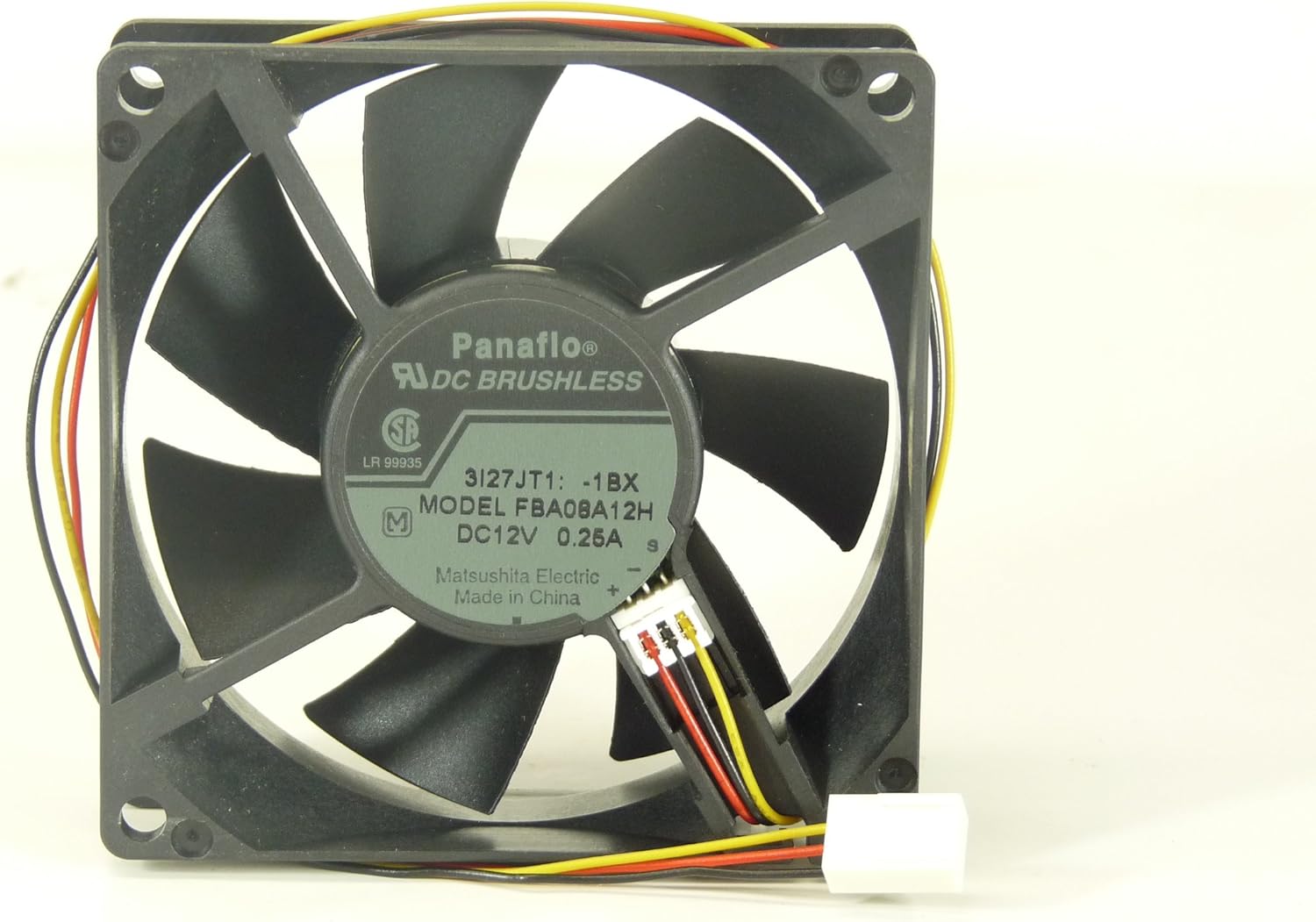 23-8025-05 80 x 80 x 25 mm. Hydro Wave Bearing Cooling Fan