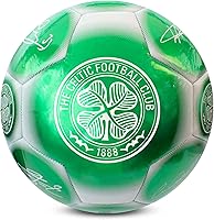 Vista 8 de Hy-Pro Balón de fútbol clásico con licencia oficial, metálico, talla 5, entrenamiento, partido, mercancía, coleccionable para niños y adultos