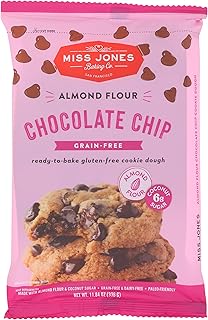 MISS JONES BAKING CO Almond Flour Chocolate Chip Cookie Dough, 11.84 OZ