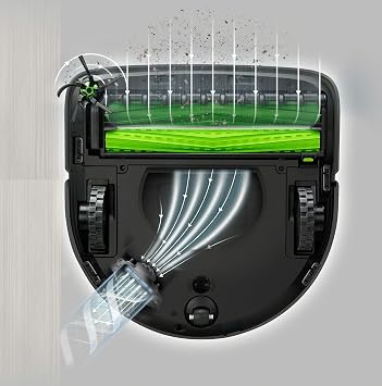 iRobot Authentic Replacement Parts- Roomba s Series Replacement Dual Multi-Surface Rubber Brushes, Green