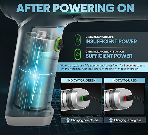 Miniatura 8 de Aspirador de coche portátil inalámbrico 15000PA motor sin escobillas  Aspiradora de mano recargable 5200mAh Mini aspiradora de coche con gran