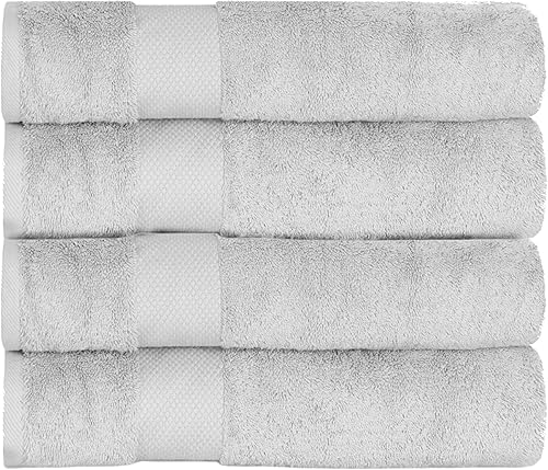 Toallas de baño de algodón turco  Toallas de baño gruesas de 22.16 ozm  Paquete de toallas de baño ultrasuaves para manos, cuerpo, cara  Ideal para