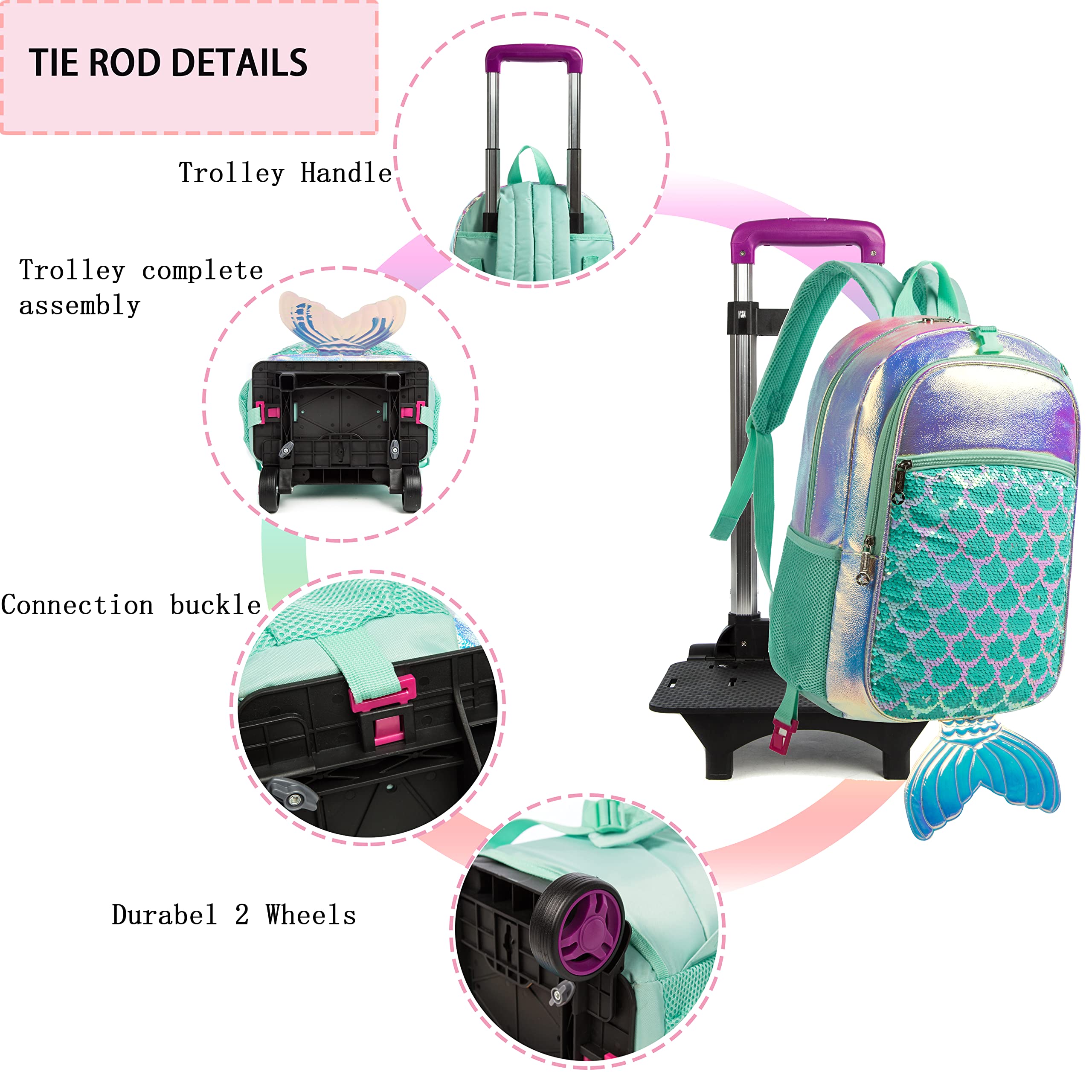 Mochila Escolar Con Ruedas Mochila Escolar 30L Ruedas Capibag