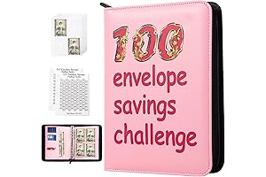 100 Envelopes Challenge Binder: The Fun Way to Save $5,050