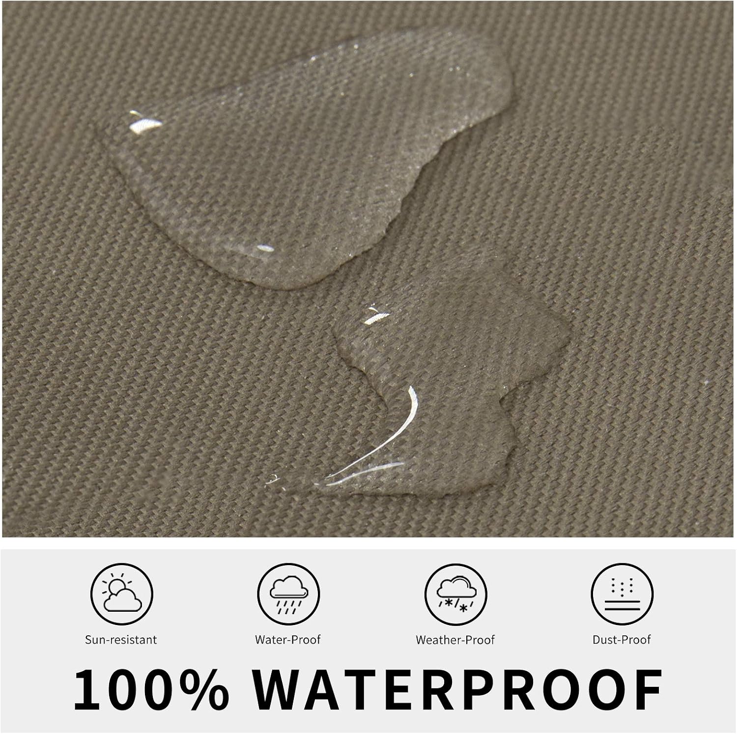 Buу 1 gеt 1 🔥 Easy-Going 46 inches Outdoor TV Cover,Fully Covered TV Cover, Waterproof and Weatherproof TV Protector for Most TV Mounts, Free Cleaning Cloth Included,Camel