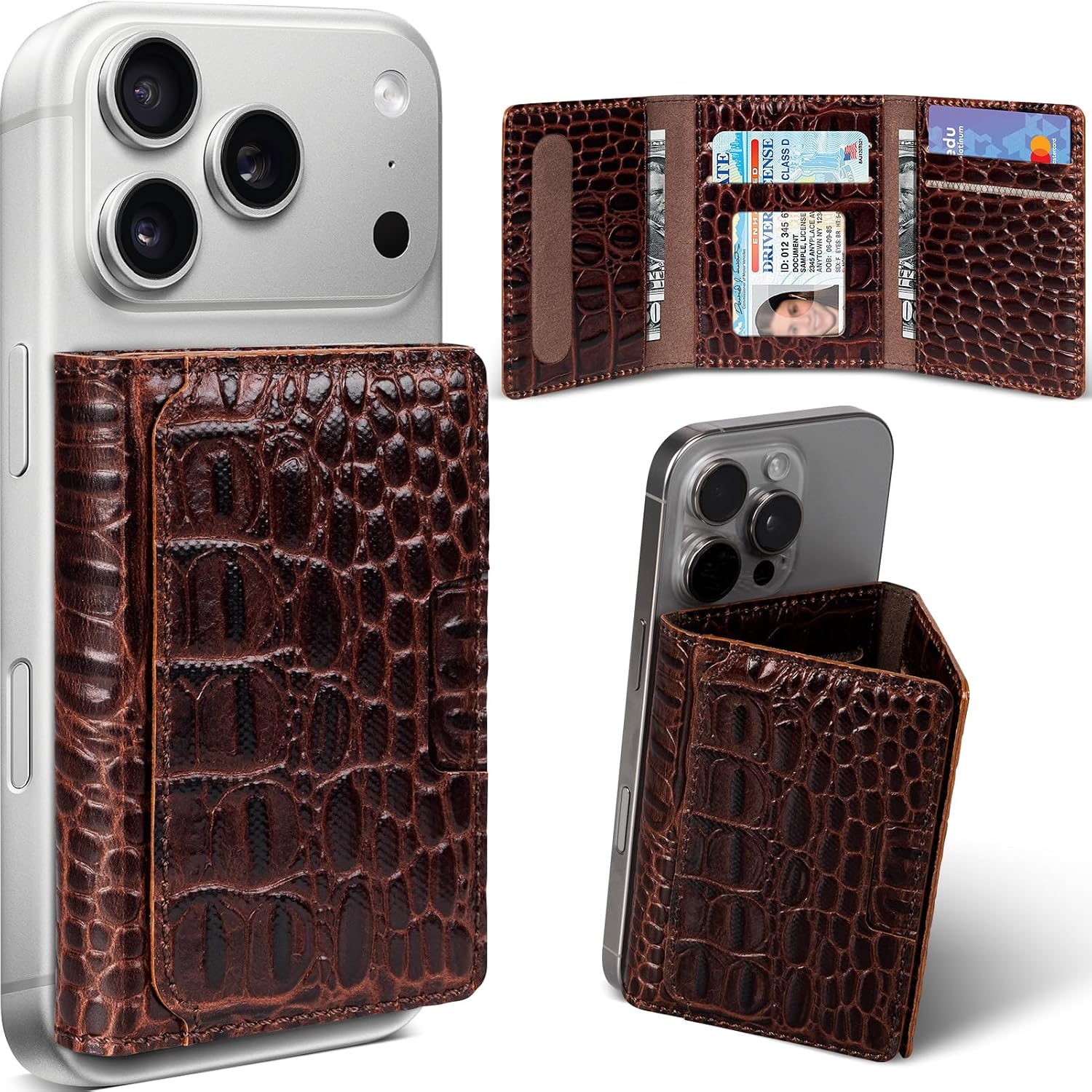 for MagSafe Wallet iPhone 17/16/15/14/13/12 Pro Max Plus Air Series image 2