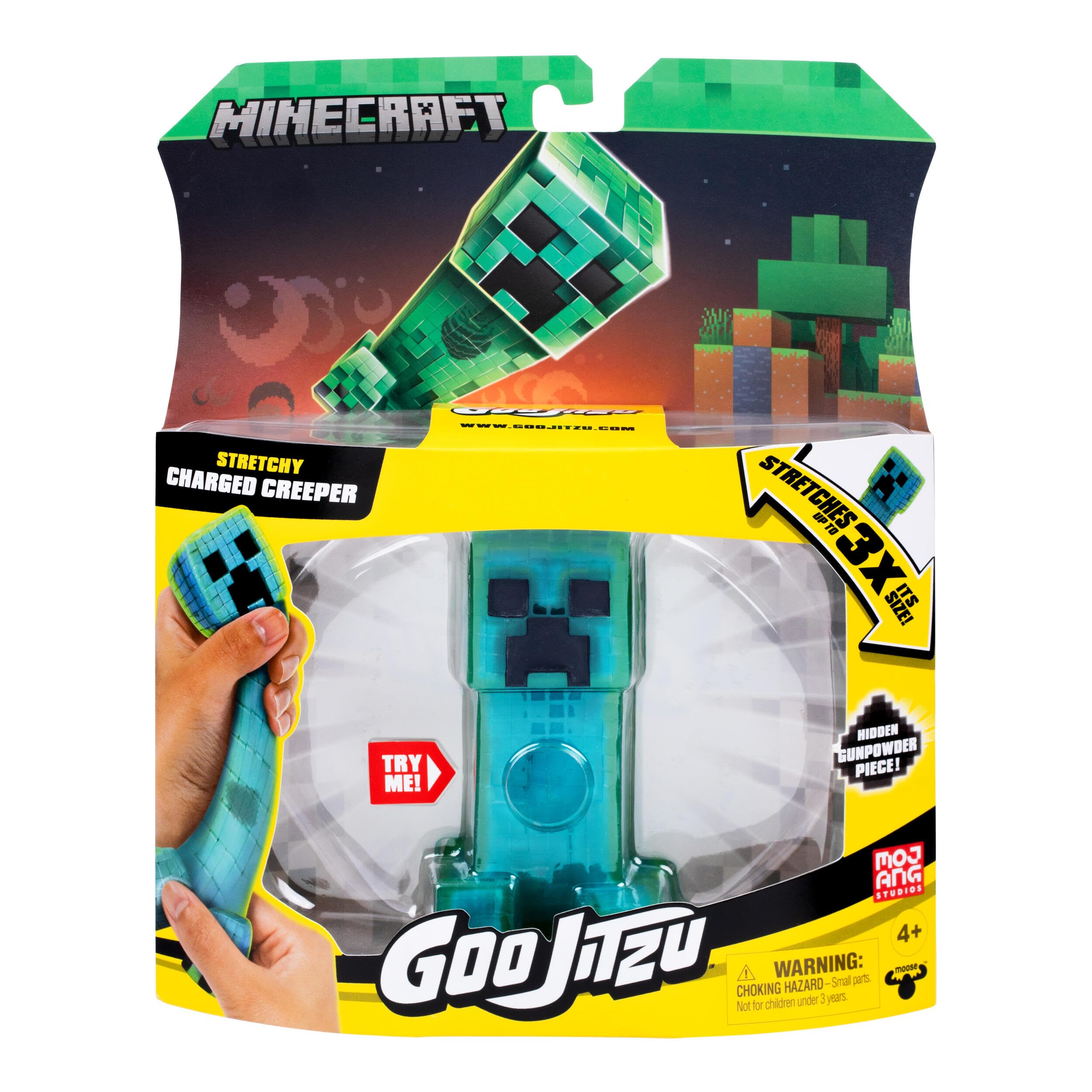 Amazon.com: Goo Jitzu Minecraft - Charged Creeper - Stretchy