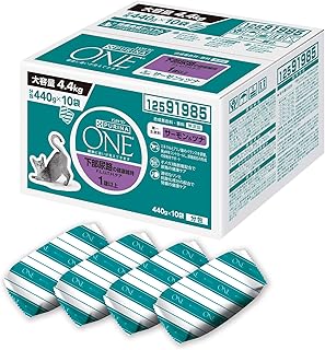 ピュリナ ワン キャット 下部尿路の健康維持FLUTHケア サーモン&ツナ 4.4ｋｇ(400g×11袋入) 【Amazon.co.jp限定】