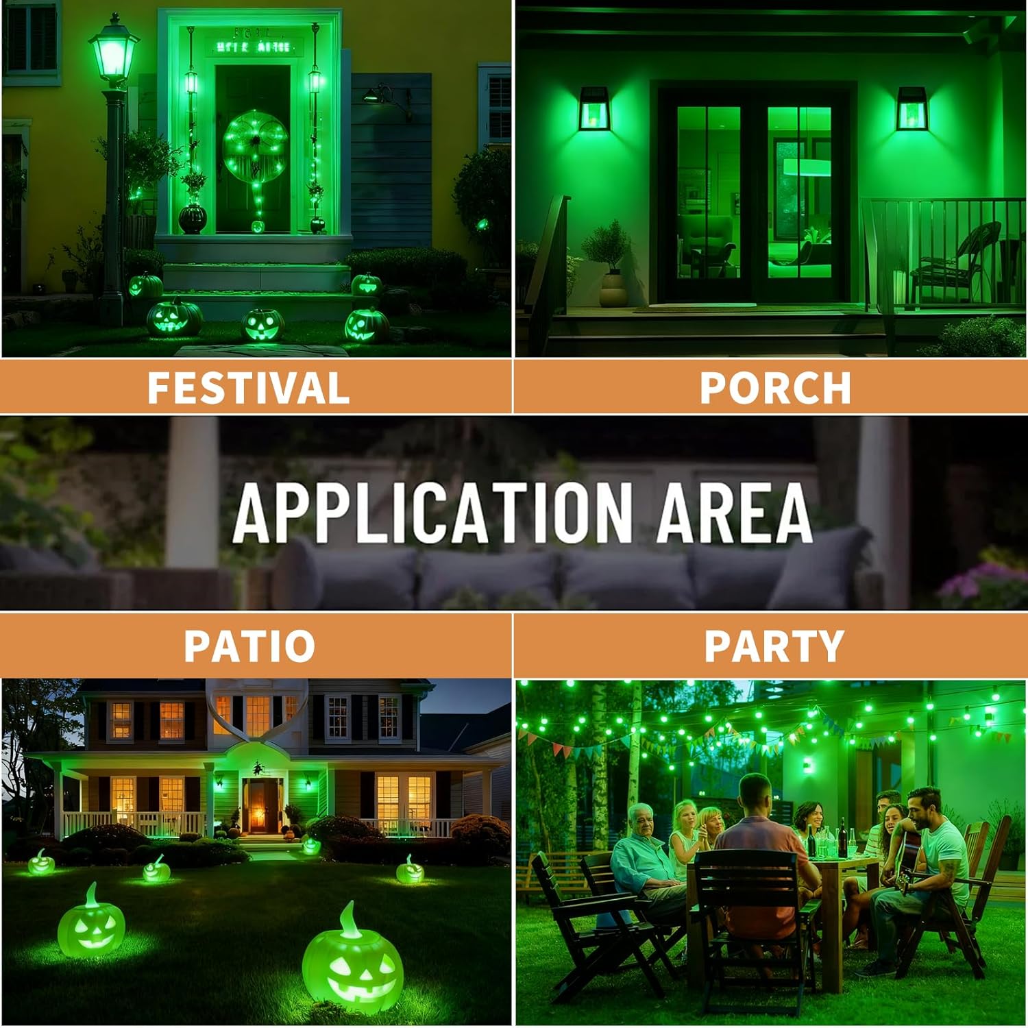 Flame Light Bulbs, 4 Modes Upside Down Flickering Light Bulb Effect, E26 Base LED Fire Lights for Indoor Outdoor, Decorative for Home, Porch, Halloween, and Party Decorations