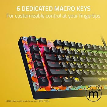 ⭐Razer Blackwidow V4⭐ポケモン⭐【ピカチュウVer】特典多数