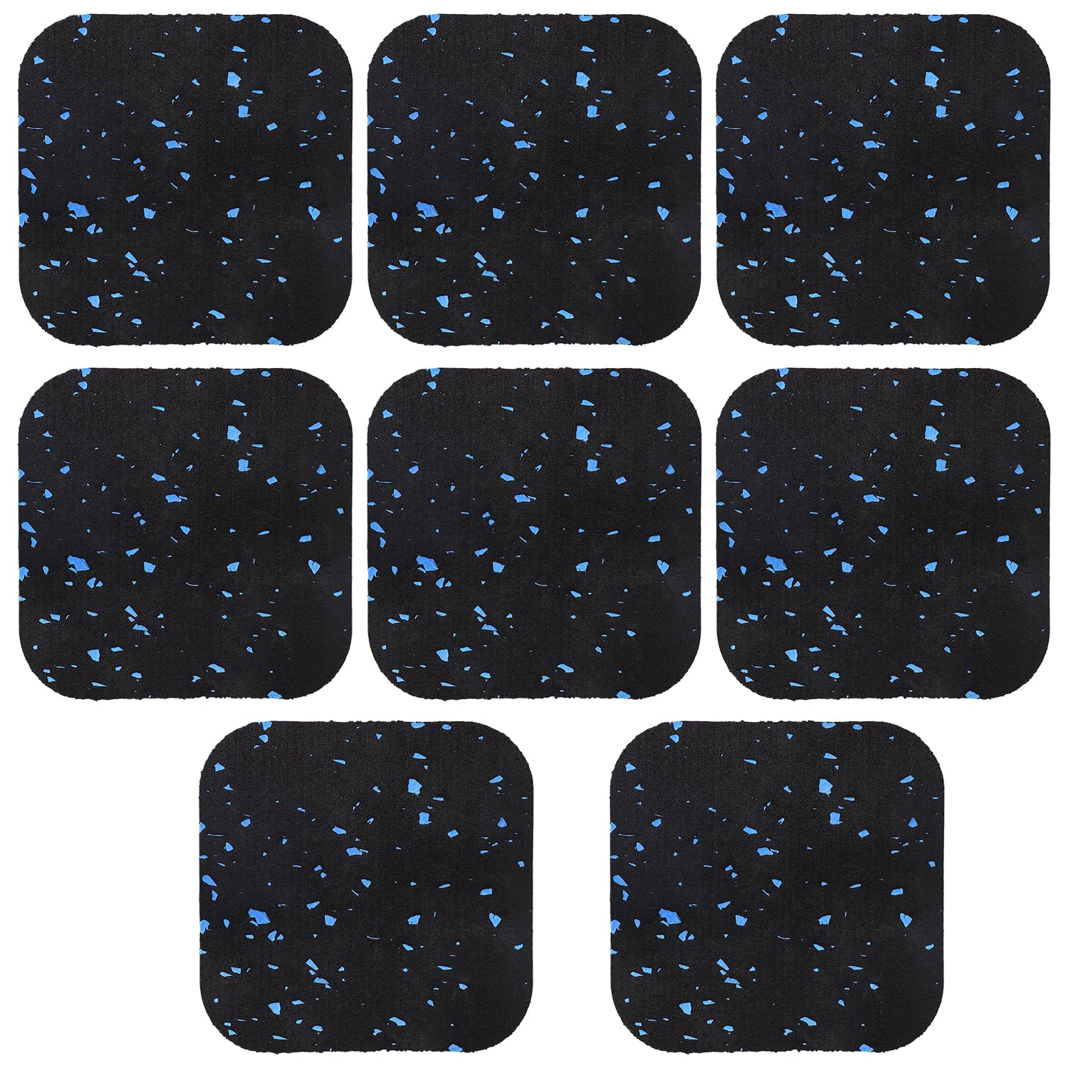 Exercise Equipment Mat, Treadmill Mat Pads - with High Density Rubber Mats for Protect Floors, Shock Absorbing Mat, Sound Proof Floor Mat (8)