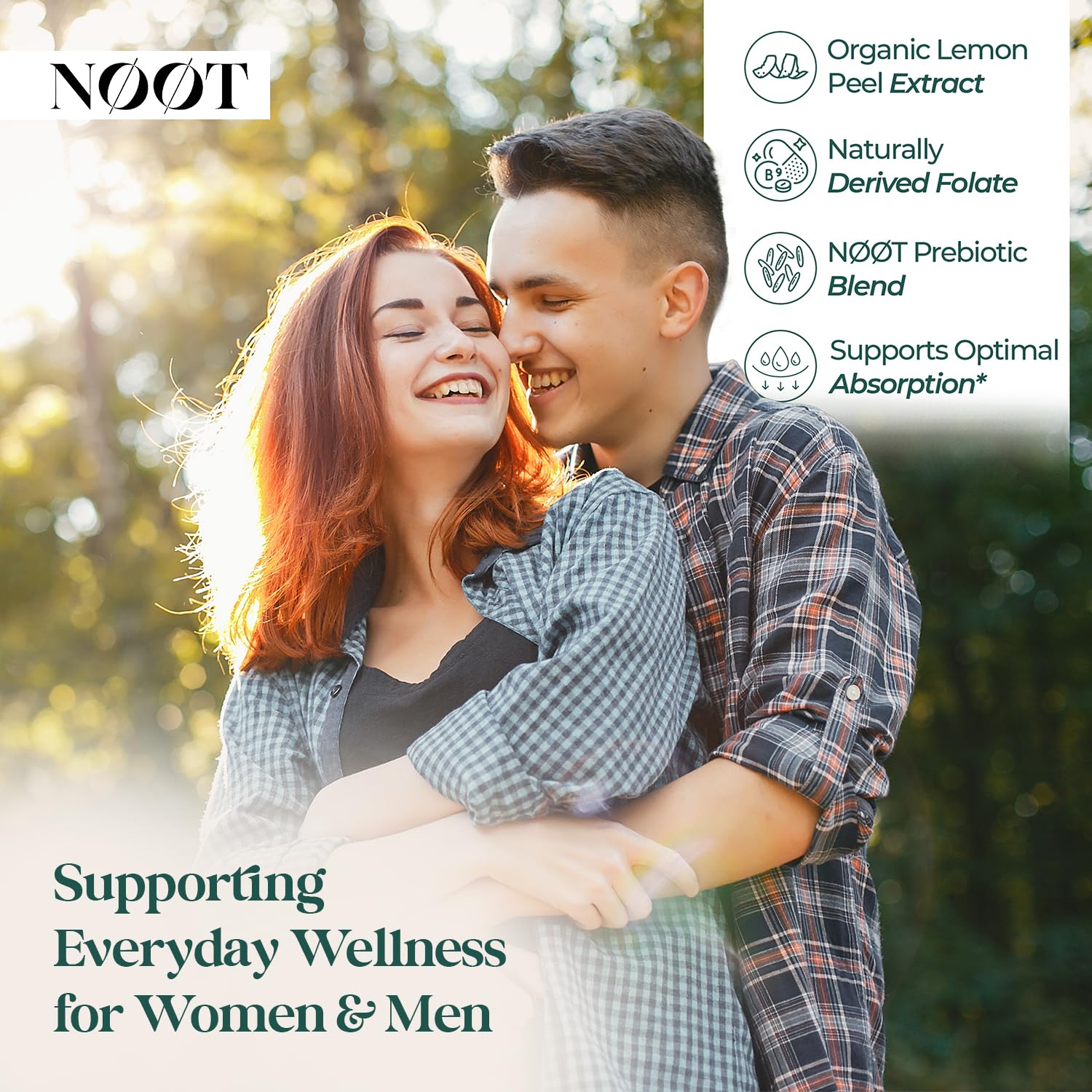 NOOT Organic Methylfolate 1000 mcg DFE, Plant-Sourced Folate with Naturally Occurring 5-MTHF Essential for Energy, Mood, Red Blood Cell Formation & Prenatal Readiness for Women & Men - 60 Capsules — Amazon image 2