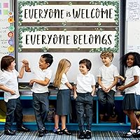 Vista 4 de 2 Pack Classroom Decorations Welcome Banner Bulletin Board Decor Poster Eucalyptus Motivational and Inspirational Banner for Preschool Elementary