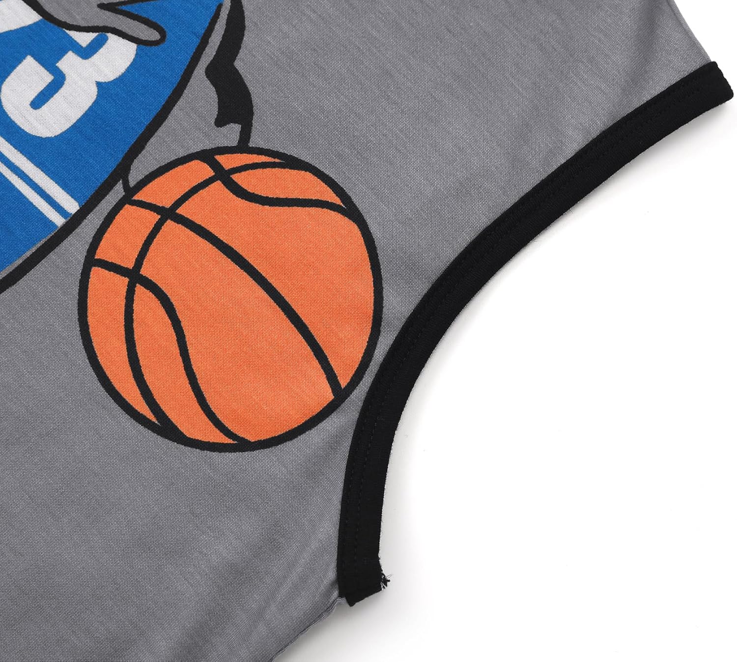 Beezizac Little & Big Boys 2-Piece Cozy Summer Pajamas Black Gamer Tank Top & Shorts Cool PJ Kid Set Size 6-18 - Image 4