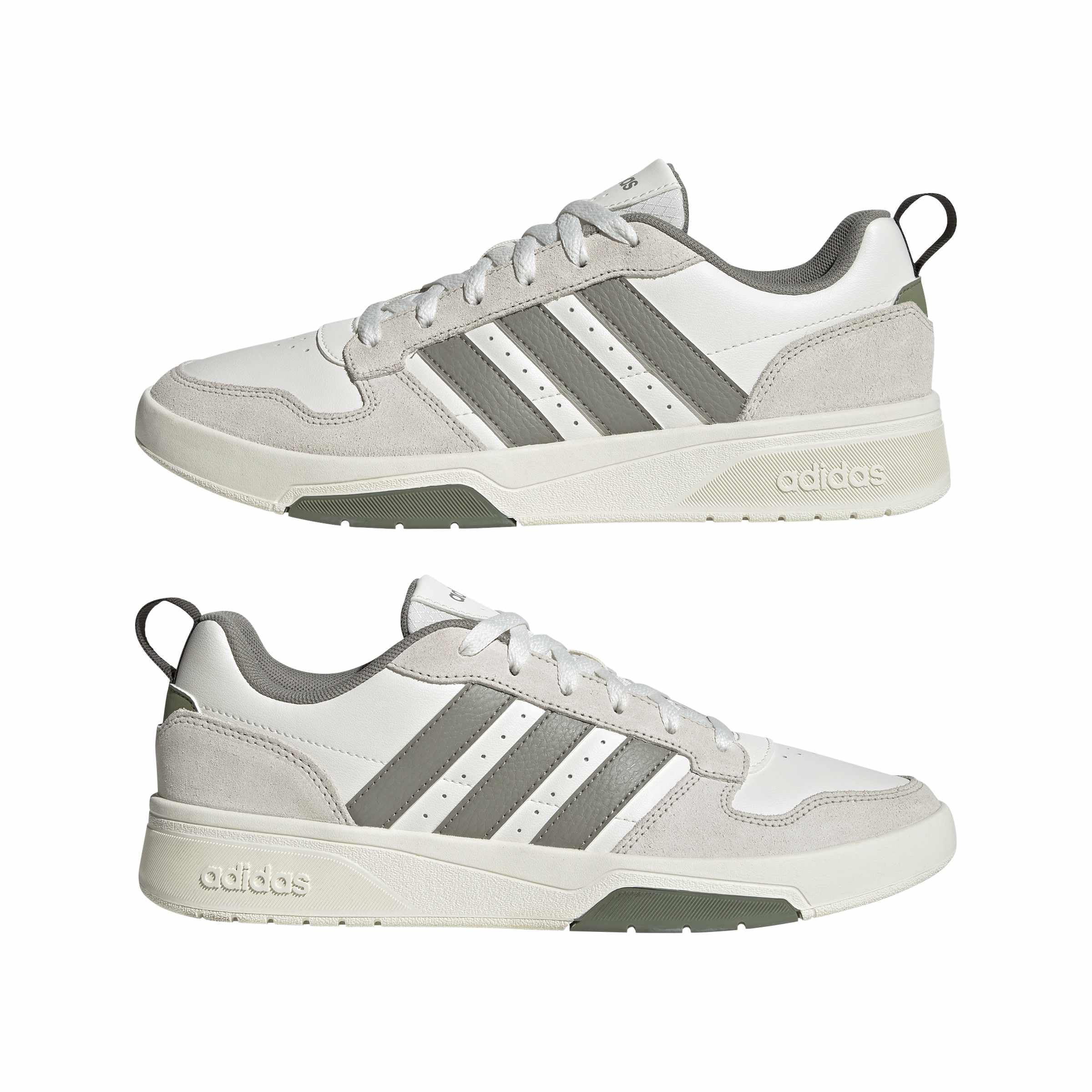 adidas Mężczyźni Courtwave Shoes White 12.5BUTY