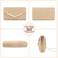 Vista 3 de Bolsos de mano para mujer, bolso de noche, bolso de hombro, bolso cruzado para boda, cóctel, fiesta de graduación