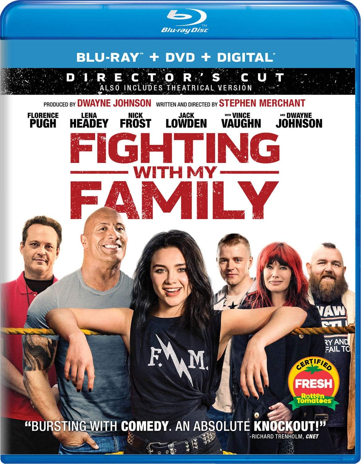 Fighting with My Family [Blu-ray] : Dwayne Johnson, Thomas Whilley