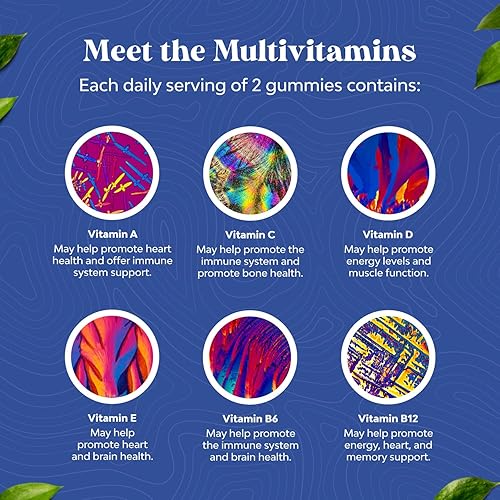 Miniatura 4 de Paquete de gomitas multivitamínicas masticables para hombres y mujeres  gomitas multivitamínicas para hombres con vitaminas energéticas para hombres