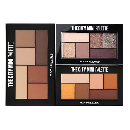 Miniatura 6 de Maybelline New York The City Mini paleta de sombra de ojos, Hi-Rise Sunset, 0.14 onzas