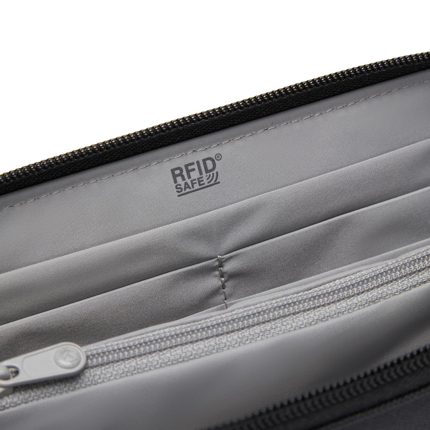 Pacsafe Rfidsafe portfel kontynentalny blokujący RFID, kruczoczarny, jeden rozmiar, portfel kontynentalny blokujący RFID Rfidsafe™