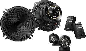 Pioneer Speakers TS-C1730S-2, 6.7 inches 17 cm, Custom Fit, Separate 2-Way, High Resolution Compatible, Carrozzeria