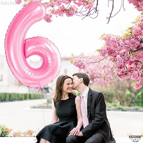 Miniatura 535 de KatchOn, Globo dorado gigante del número 8 de 40 pulgadas, globo dorado del número 8 para decoraciones de cumpleaños de 8 años para niñas