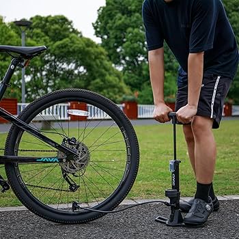 Amazon | CXWXC 自転車 空気入れ 仏式/英式/米式バルブ対応 大型