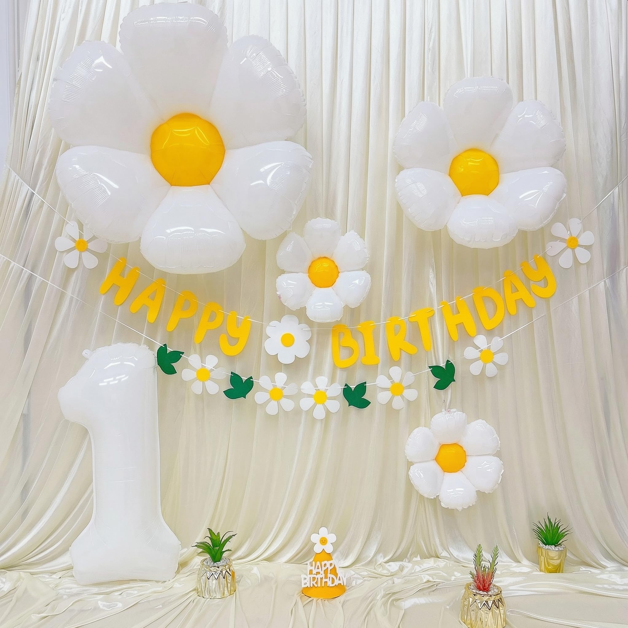 1歳 誕生日 飾り付け、バースデー 飾り 誕生日 バルーン 飾り バルーンフラワー 誕生日 かざりつけ 女の子