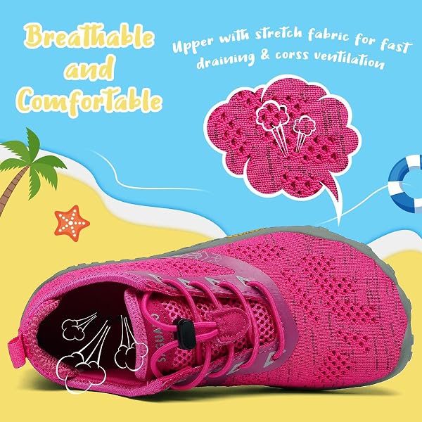 Detalle del diseño antideslizante de la suela de los zapatos de trail Saguaro para niños.