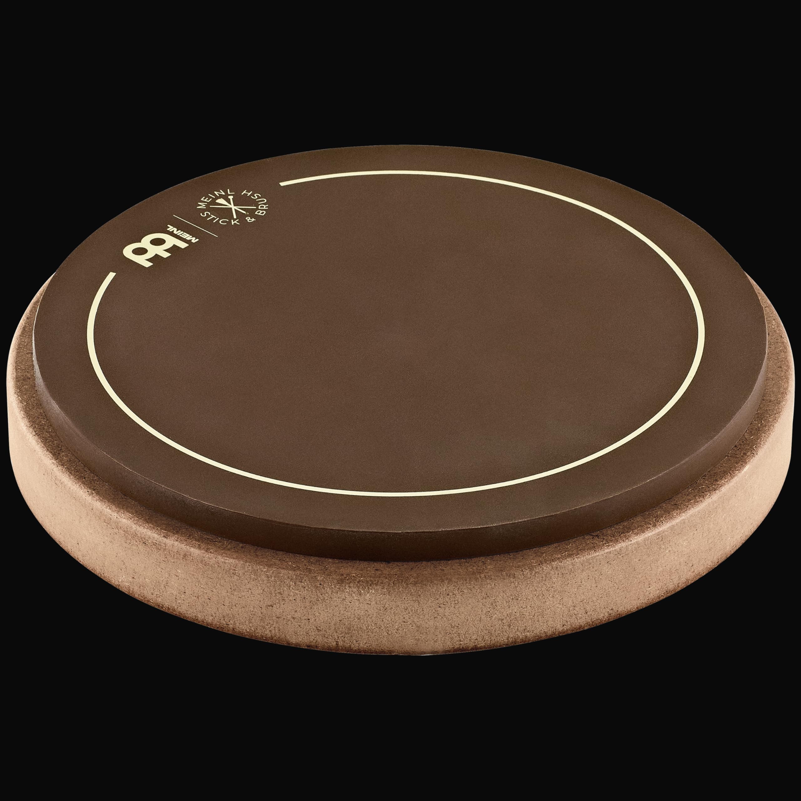 Meinl Stick & Brush 6 Zoll Practice Pad - Drum Übungspad - Schlagzeug Zubehör (SB508)