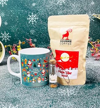 giftmoda Mutlu Noeller Tasar ml  Kupa Filtre Kahve Ve Dilek  i esi Y lba  Seti