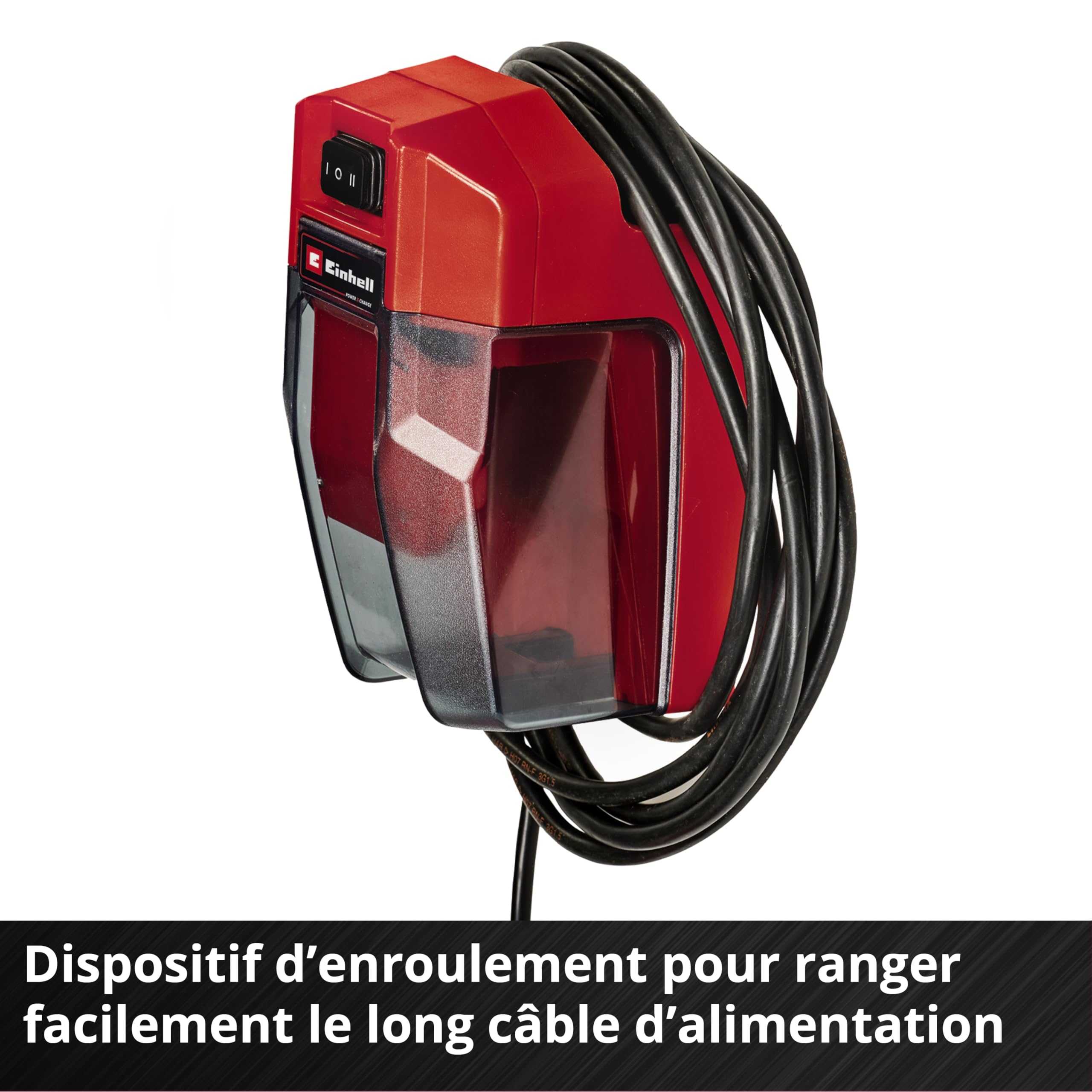 Einhell Pompe pour eaux chargées sans fil GE-DP 18/25 Li-Solo Power X-Change (18 V, débit de 7 500 L/h, hauteur de refoulement de 5 m, modes ÉCO et BOOST) Livré sans batterie ni chargeur