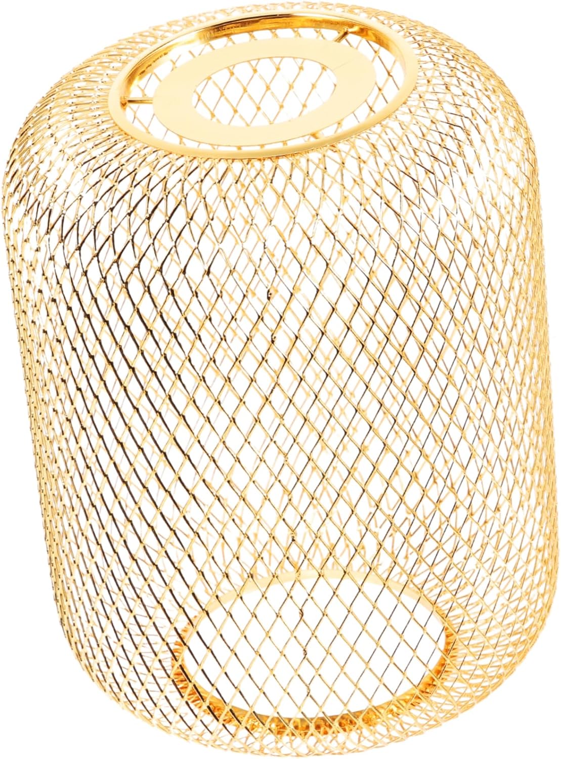 DOITOOL 2pcs Ceiling Light Shade Mesh Design Industrial Style Metal Lampshade for Entryway Kitchen Bathroom Bedroom Nursery Office and Restaurant Decor Easy to Install Iron Construction