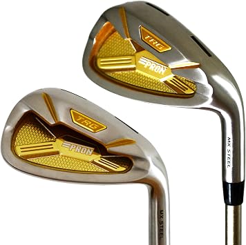 Japan Pron Iron Men's Golf Club Set Chrome Finish TRG22 Model Matrix Stain Steel 4-PA Sw Regular Flex Graphite Shaft Grip Mid Plus Size 9 Pack