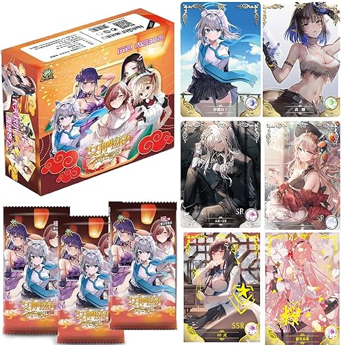 Miniatura 1 de FELICITYHWY Goddess Story Cards Booster Box TCG CCG Tarjetas coleccionables Waifu Tarjetas oficiales de Goddess Story Anime Tarjetas de transacción