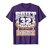 Funny 32nd Birthday Shirt B-Day Gift Saying Age 32 Year Joke T-Shirt