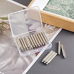 20 Pieces Album-scrapbook Extension Posts Screws Album Extension Replacements for Post-bound Refillable Photo Album Compatible with Photo Albums(34 mm/ 1.33 Inch)